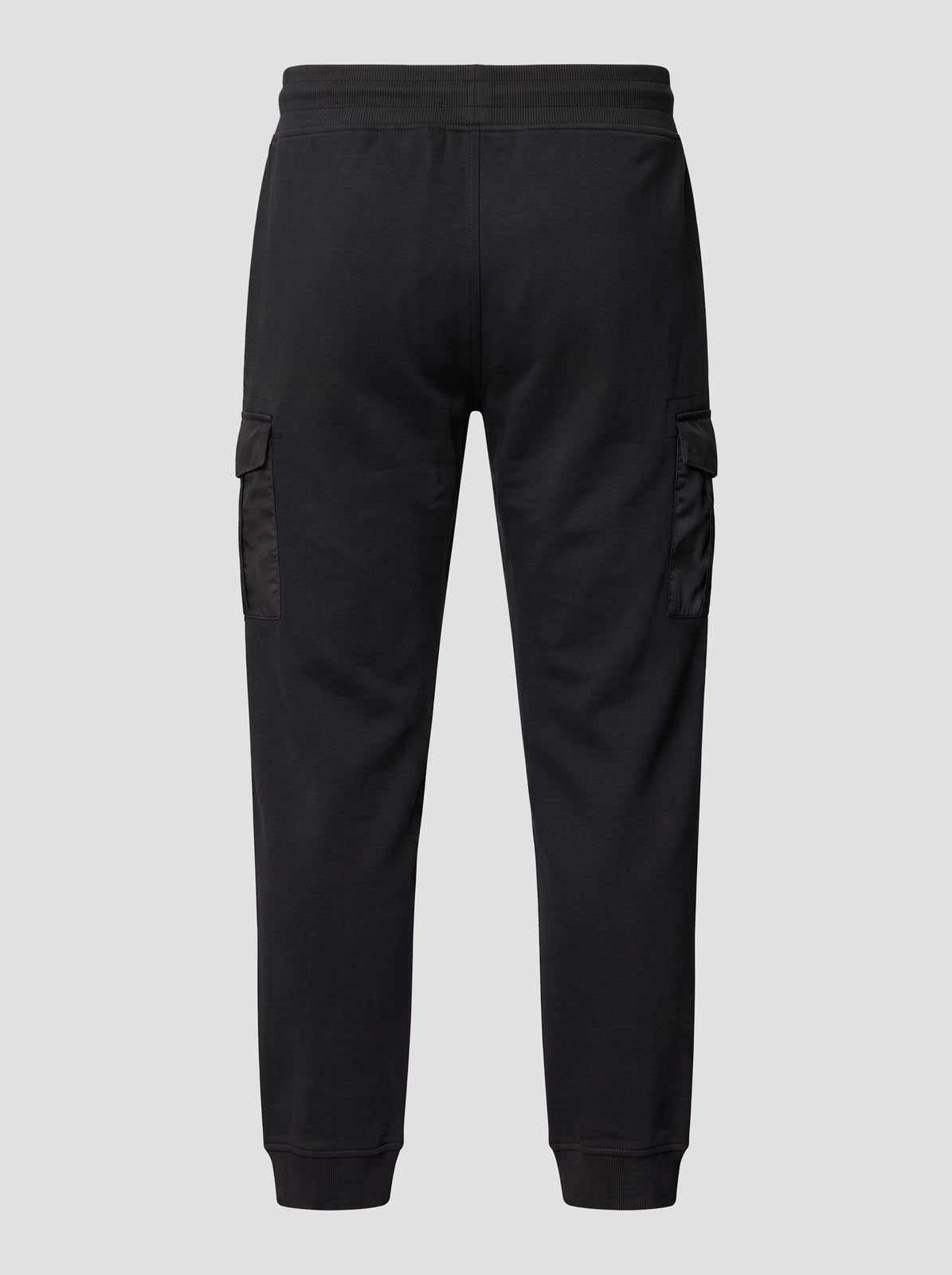 Pantaloni cargo in interlock