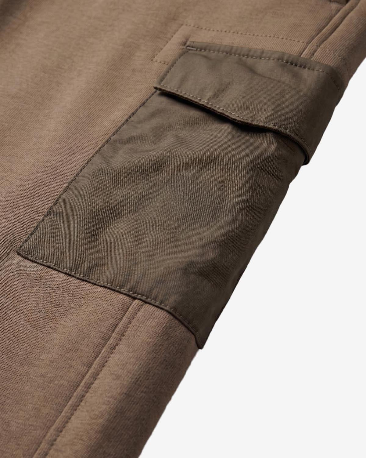 Pantaloni cargo in interlock