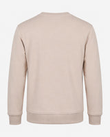 Felpa girocollo in interlock color block