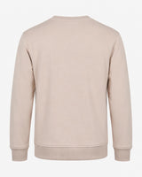 Felpa girocollo in interlock color block