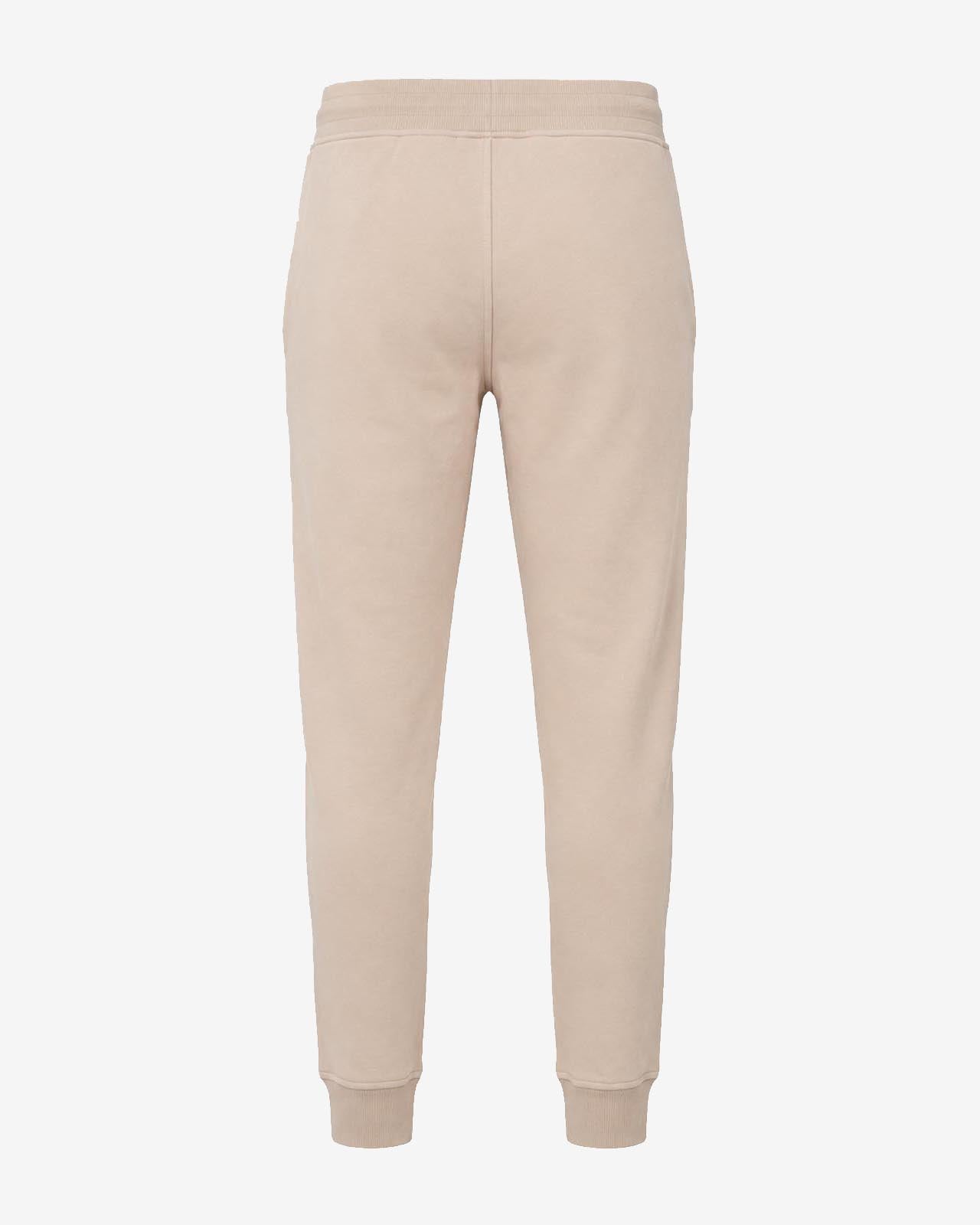 Pantaloni in felpa di interlock con patch logo