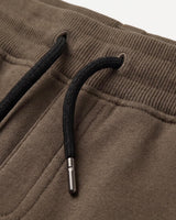 Pantaloni in felpa di interlock con patch logo