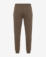Pantaloni in felpa di interlock con patch logo