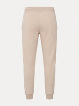 Pantaloni in felpa di interlock con patch logo