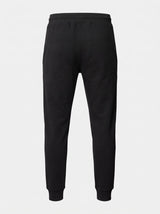 Pantaloni in felpa di interlock con patch logo