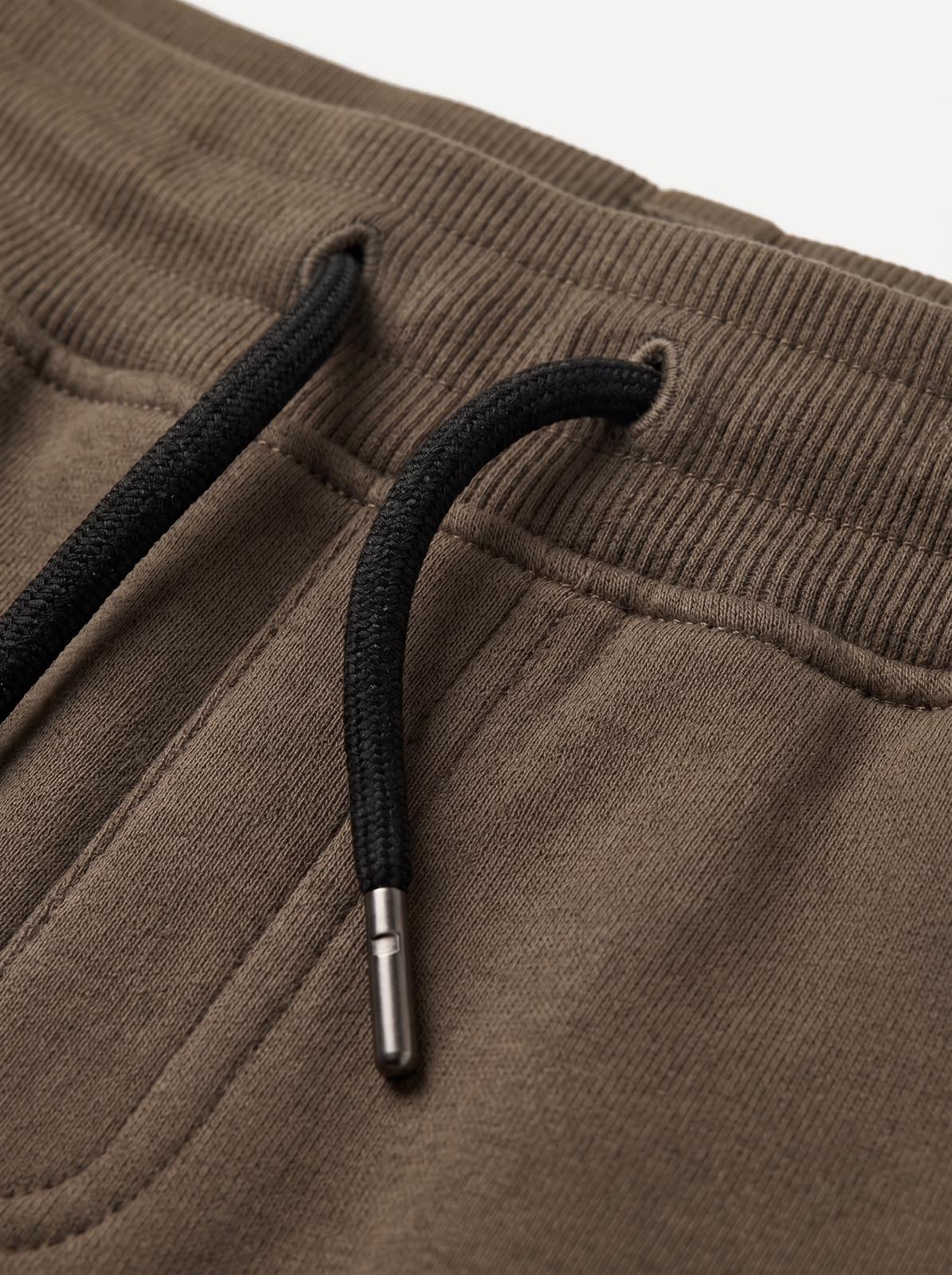 Pantaloni in felpa di interlock con patch logo