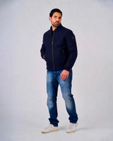 Giubbotto bomber in panno