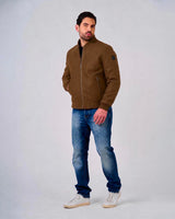 Giubbotto bomber in panno