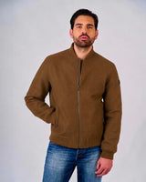 Giubbotto bomber in panno