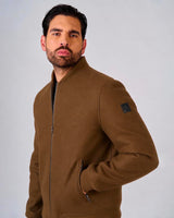 Giubbotto bomber in panno