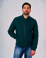 Giubbotto bomber in panno