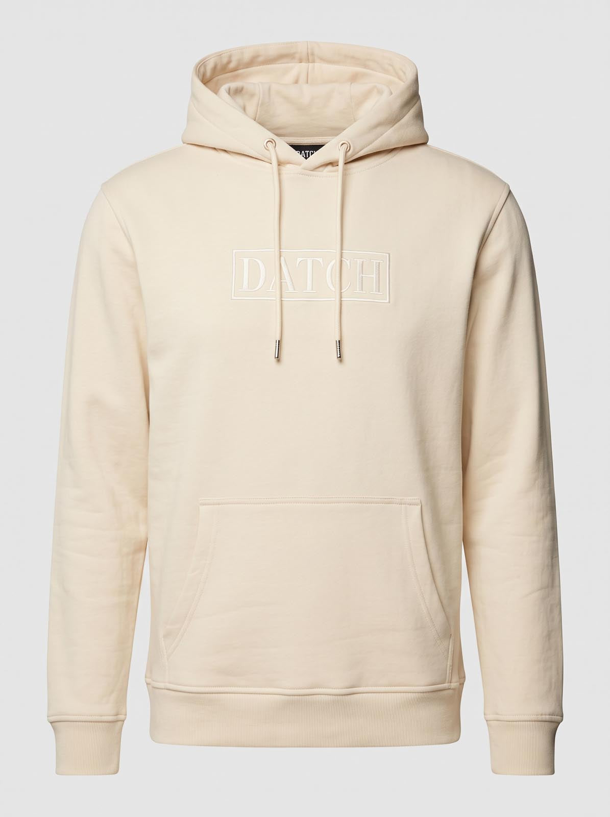 Felpa con cappuccio e logo ricamato