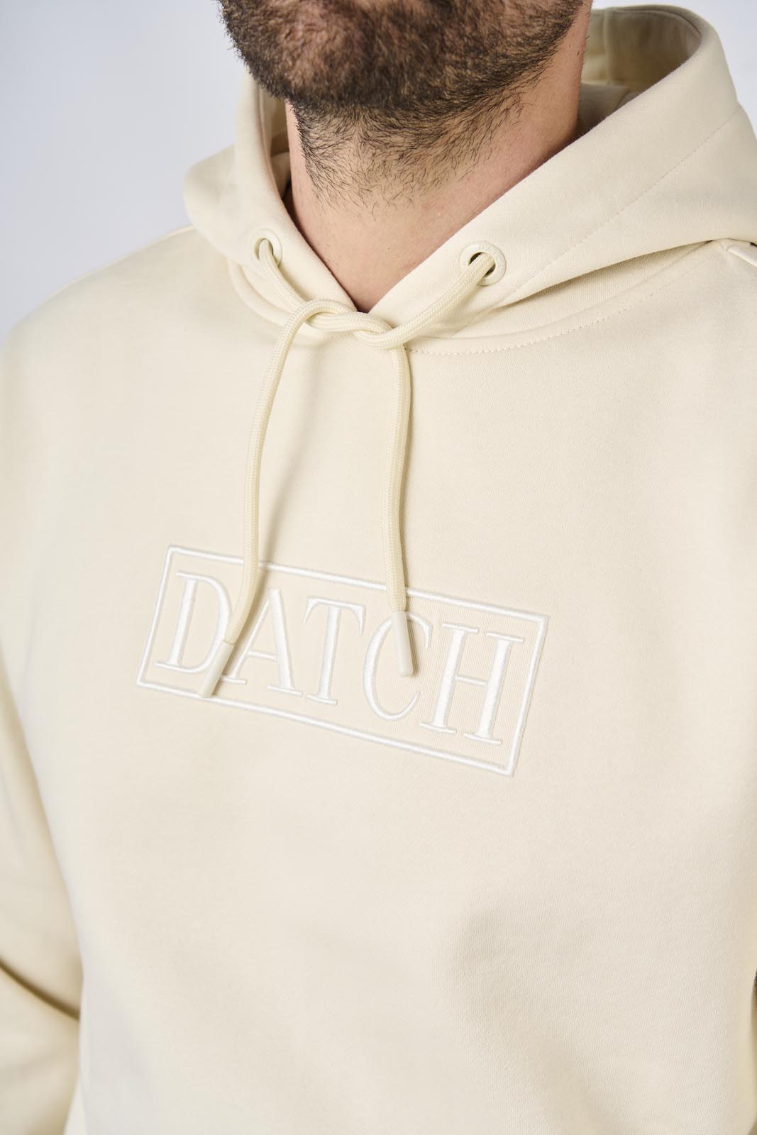 Felpa con cappuccio e logo ricamato