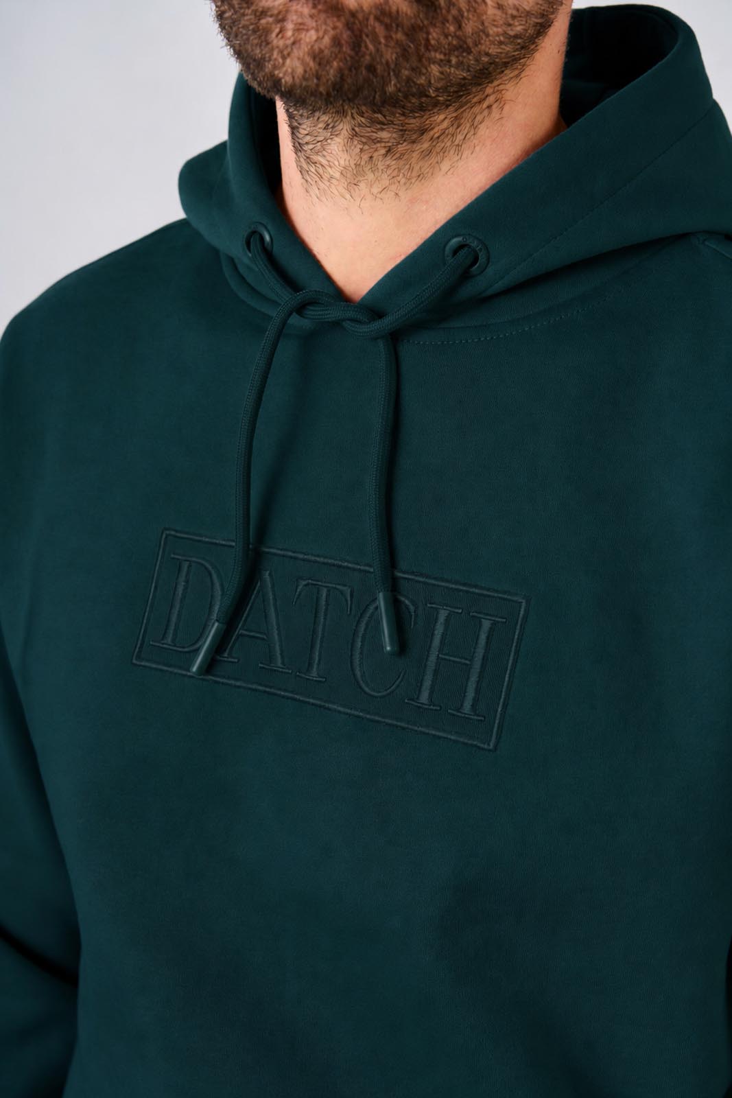 Felpa con cappuccio e logo ricamato
