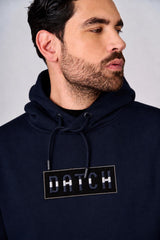 Felpa con cappuccio e logo ricamato