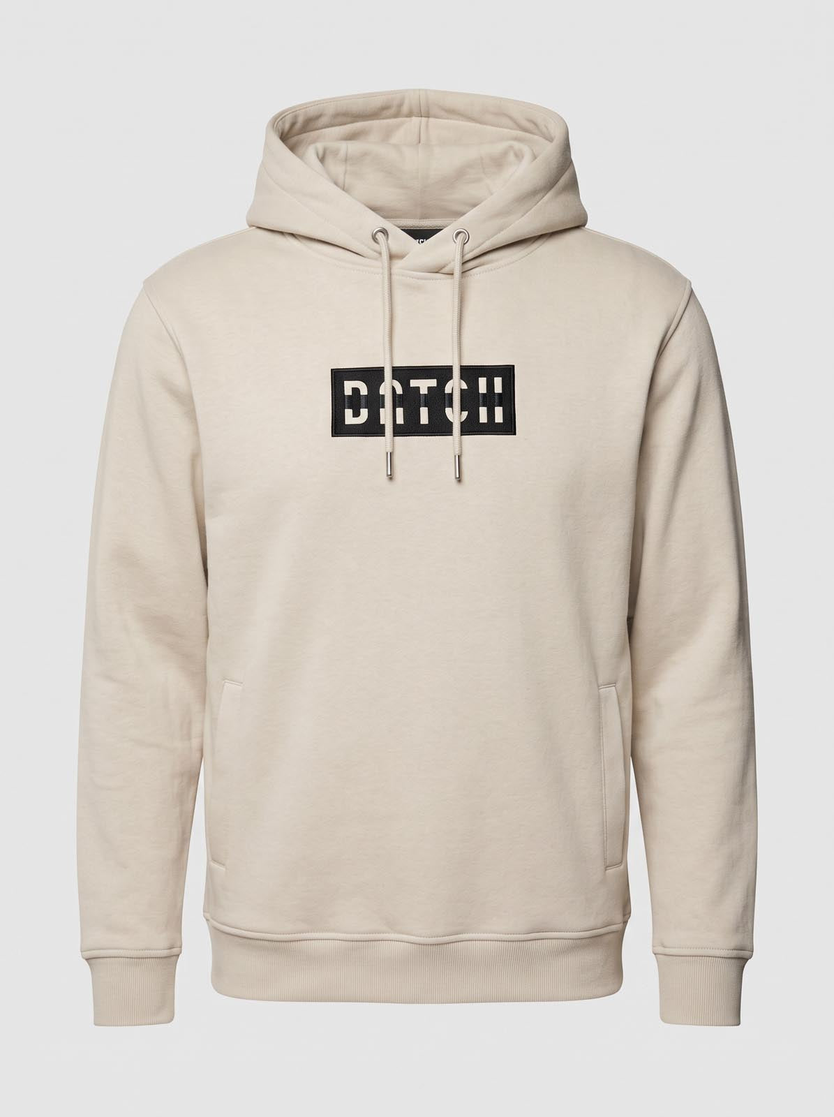 Felpa con cappuccio e logo ricamato
