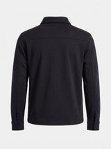 Overshirt in interlock con tasche