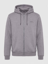 Felpa con cappuccio e zip