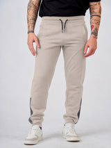 Pantaloni in felpa con banda laterale