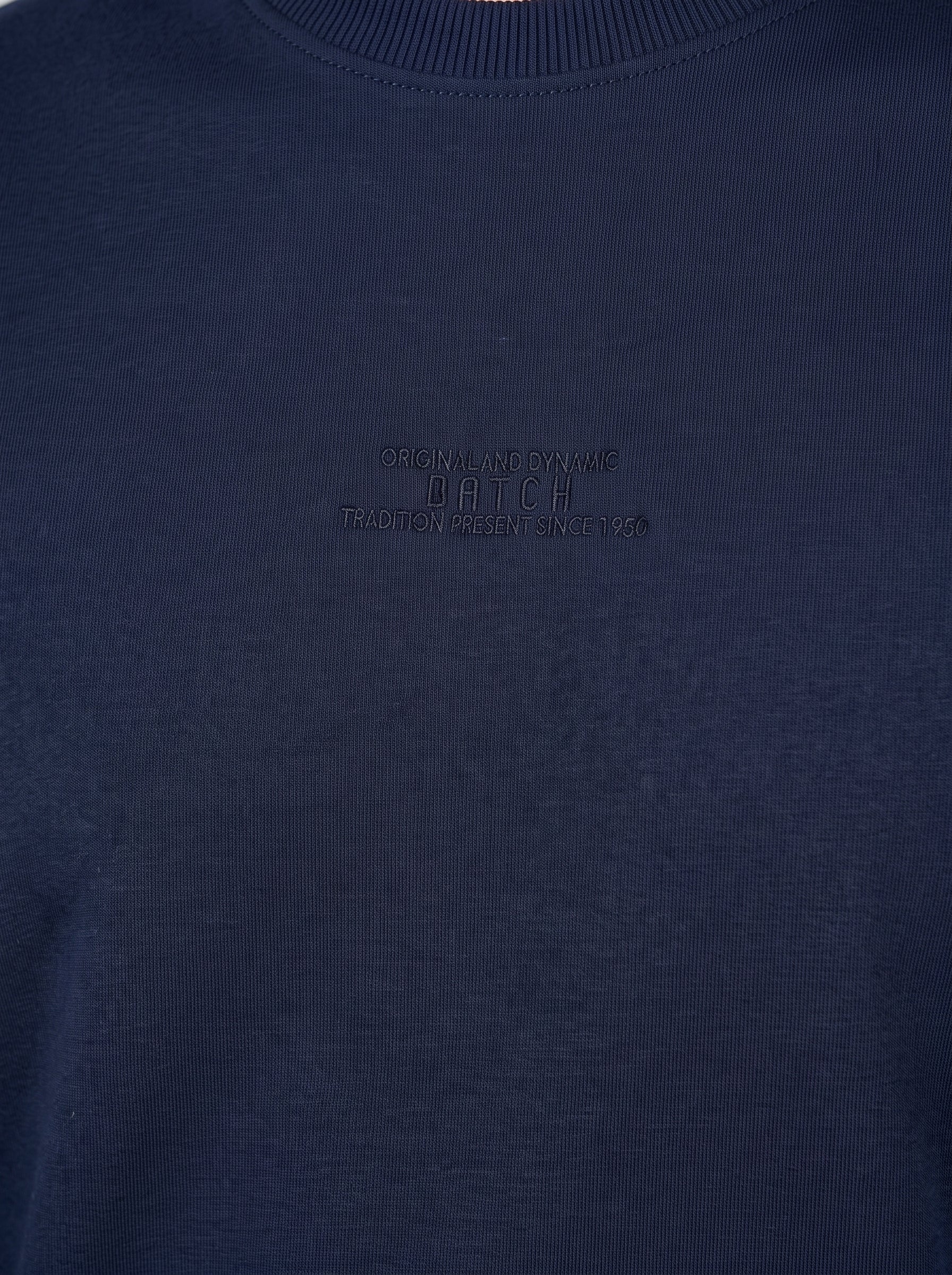 T-shirt a maniche lunghe con logo ricamato