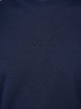 T-shirt a maniche lunghe con logo ricamato