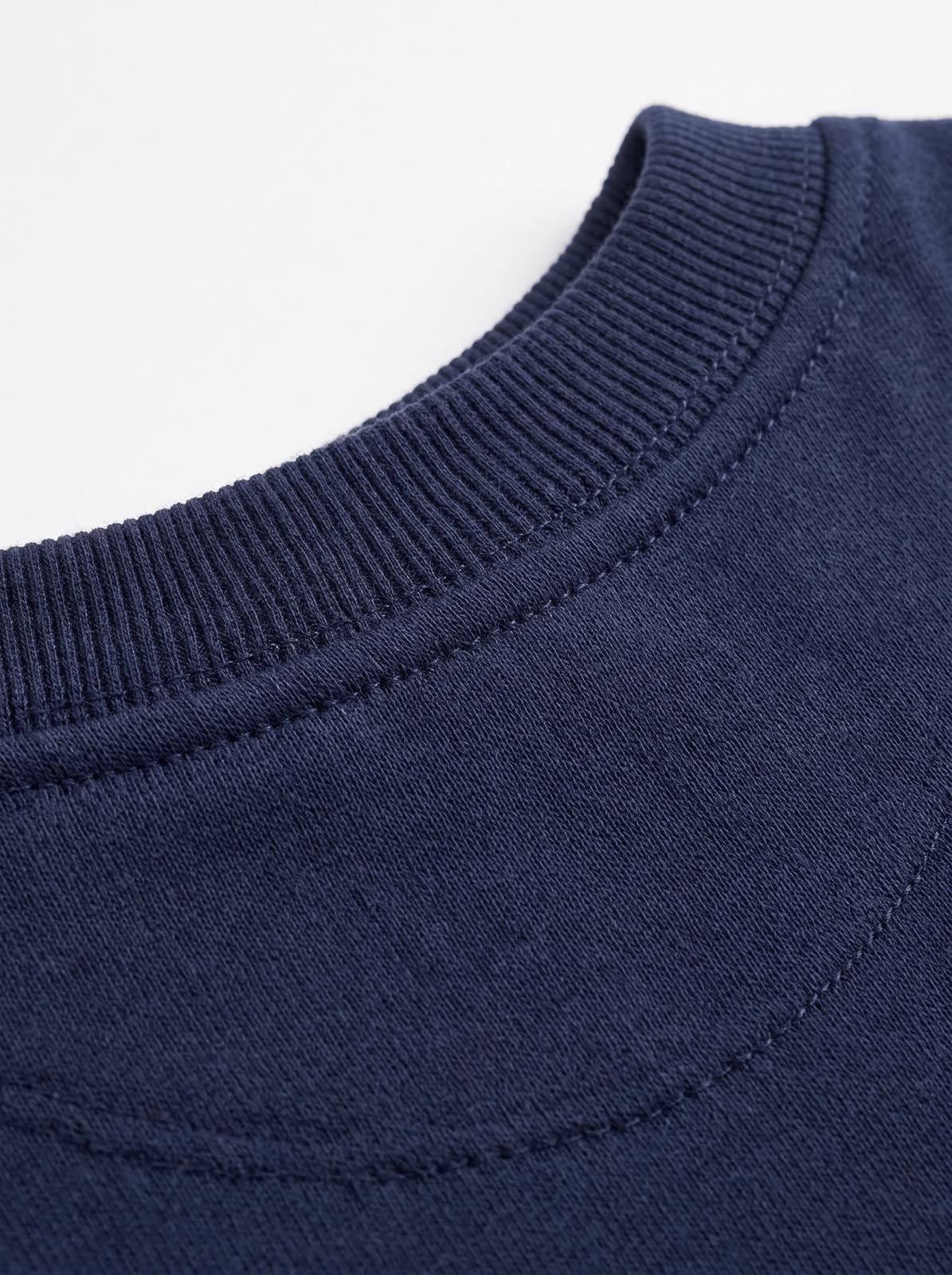T-shirt a maniche lunghe con logo ricamato