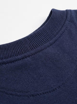 T-shirt a maniche lunghe con logo ricamato