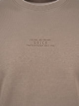 T-shirt a maniche lunghe con logo ricamato