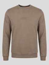 T-shirt a maniche lunghe con logo ricamato