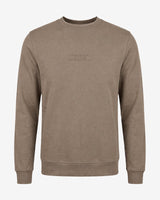 T-shirt a maniche lunghe con logo ricamato