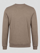 T-shirt a maniche lunghe con logo ricamato