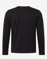 T-shirt a maniche lunghe con logo ricamato