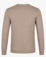 Maglia girocollo con motivo jacquard