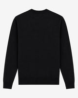 Maglia girocollo con motivo jacquard