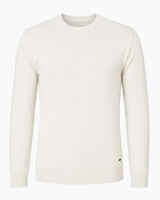 Maglia girocollo con motivo jacquard