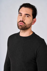 Maglia girocollo con motivo