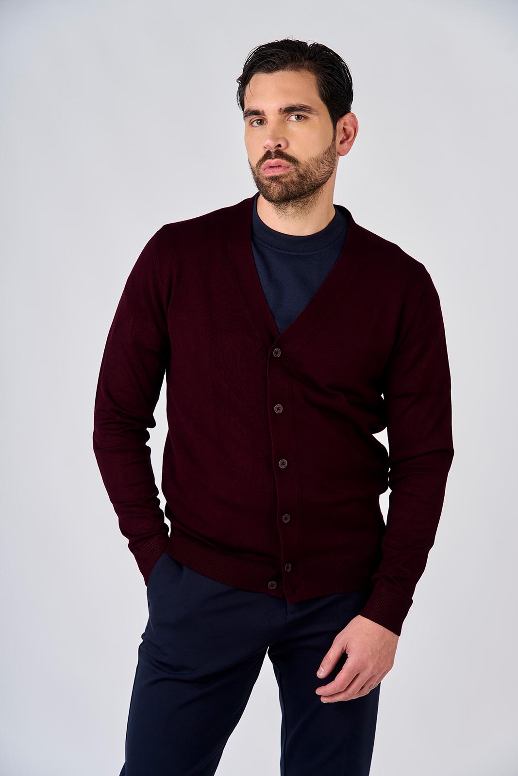 Cardigan in maglia