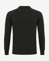 Polo in maglia con manica raglan