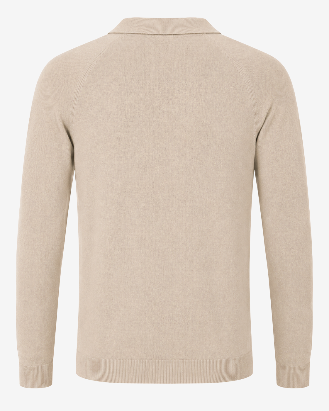Polo in maglia con manica raglan