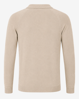 Polo in maglia con manica raglan