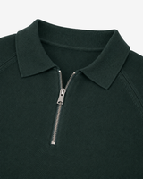 Polo in maglia con manica raglan