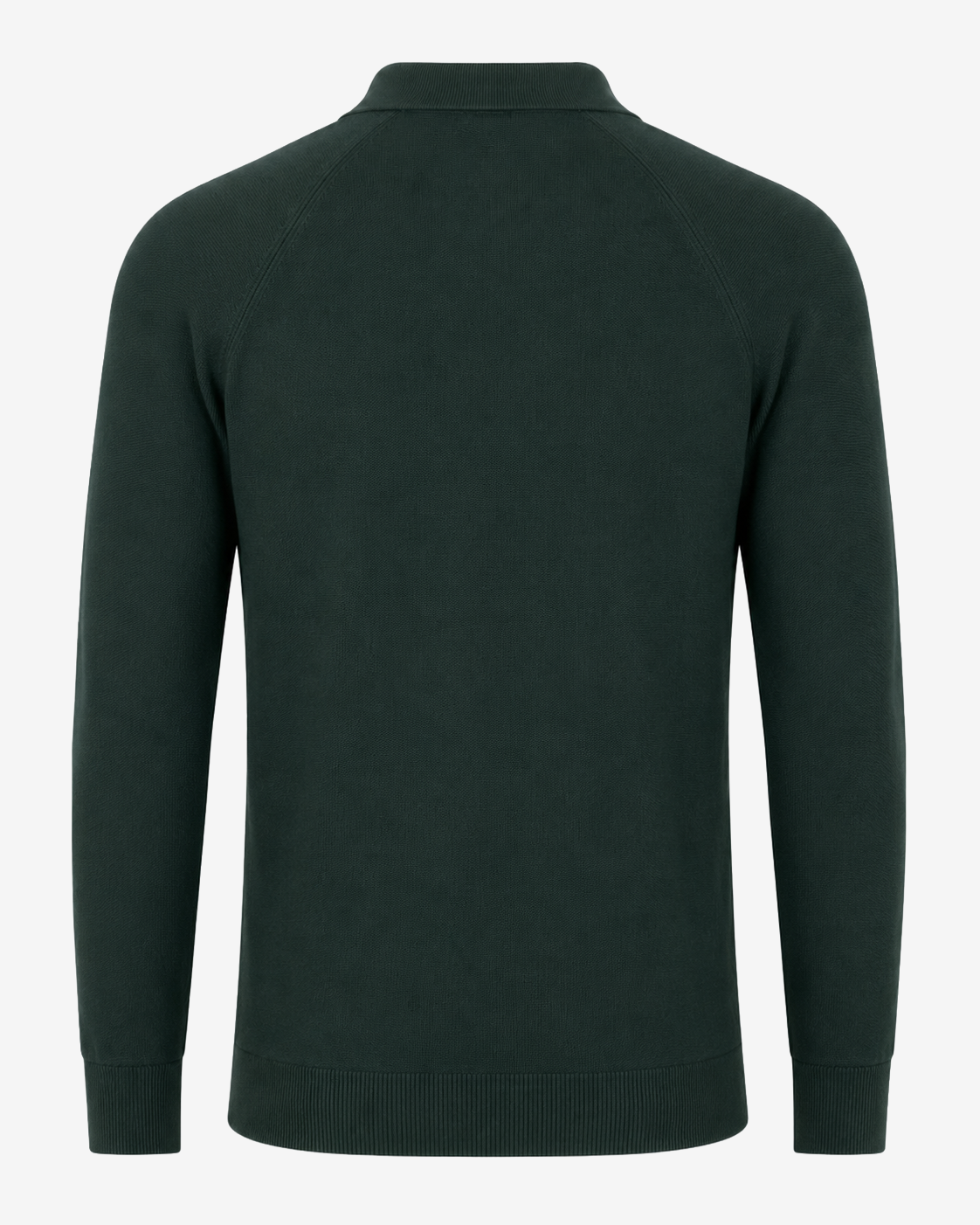 Polo in maglia con manica raglan
