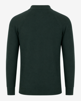 Polo in maglia con manica raglan
