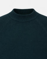 Maglia a mezzo collo manica raglan