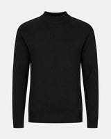 Maglia a mezzo collo manica raglan
