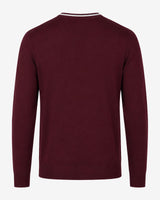 Maglia girocollo manica raglan con taschino