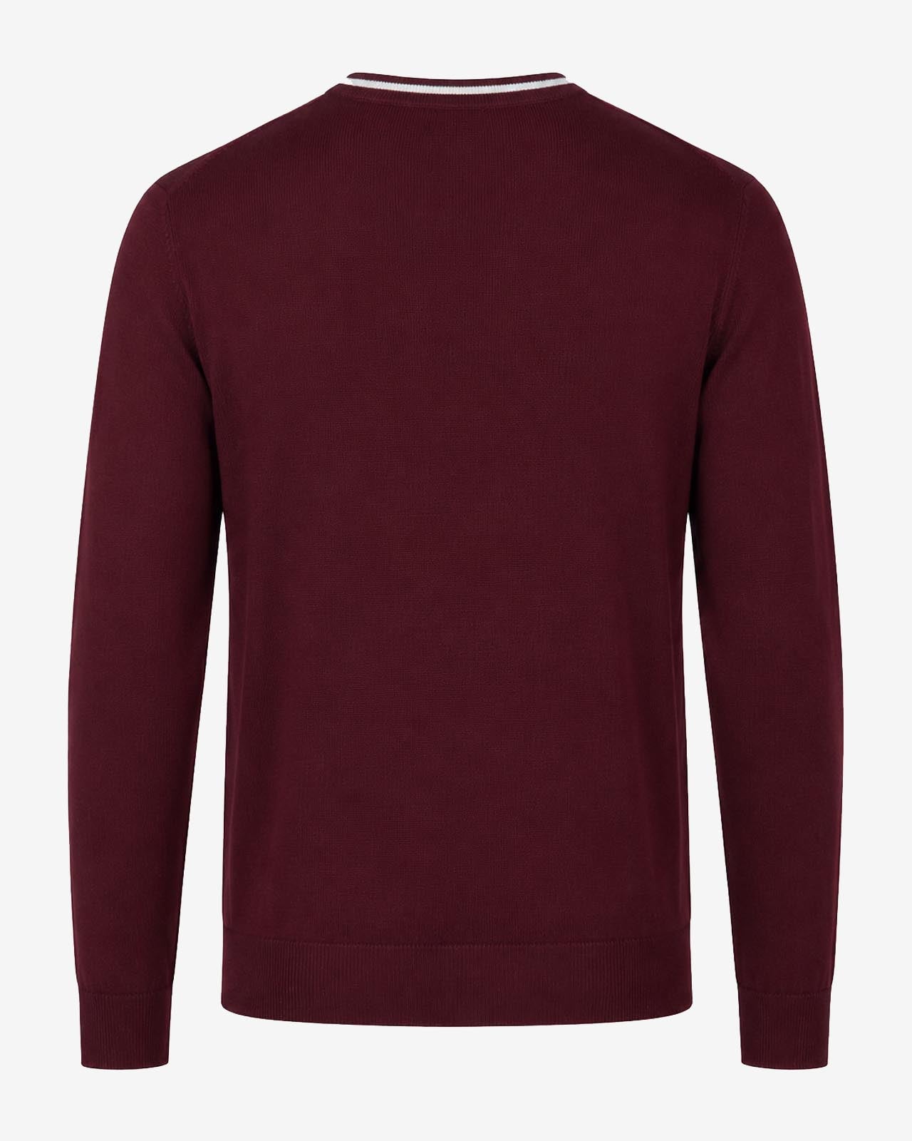 Maglia girocollo manica raglan con taschino