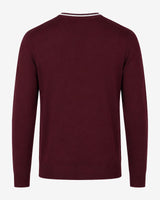Maglia girocollo manica raglan con taschino