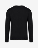 Maglia girocollo manica raglan con taschino