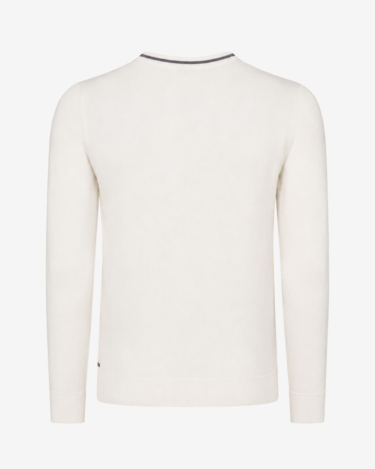 Maglia girocollo manica raglan con taschino